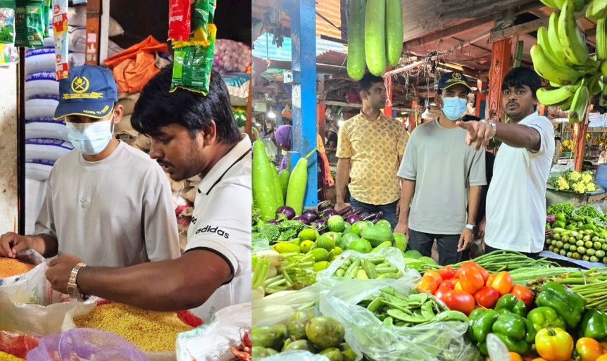 বাজার তদারকি করলেন উপদেষ্টা আসিফ মাহমুদ